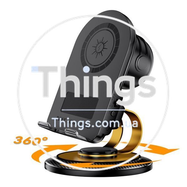 Настiльний Тримач XO F69+Bluetooth Speaker+Wireless 15W Од1-00047285 фото