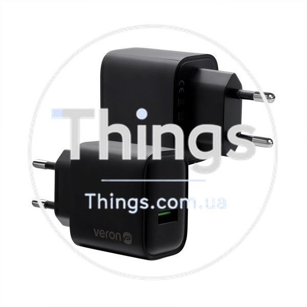 Home Charger | 18W | 1U | Lightning Cable (1m) &mdash; Veron VR-C15Q К2-000080383 фото