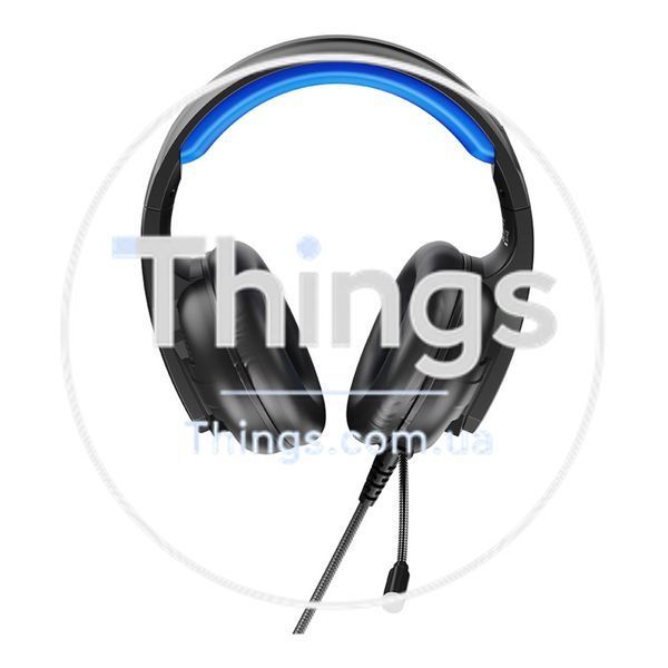Ігрові Навушники XO-GE-09 Static RGB Long Mic Headworn USB+3.5 (with adapter cable) Од1-00045957 фото