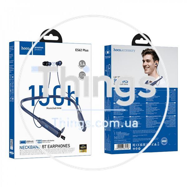 Bluetooth Earphones Hoco ES62 Plus &mdash; Blue K2-000082924 фото