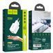Home Charger 2.4A 2U USB C Cable (1m) Hoco N8 &mdash; White K2-000071407 фото 2