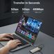 Док-станція Хаб USB-C NOVOO TM15 для ноутбука 15-в-1 з 3 моніторами 2 портами HDMI VGA USB C/A 100 Вт RJ45 SD/TF аудіо K1-000581 фото 6