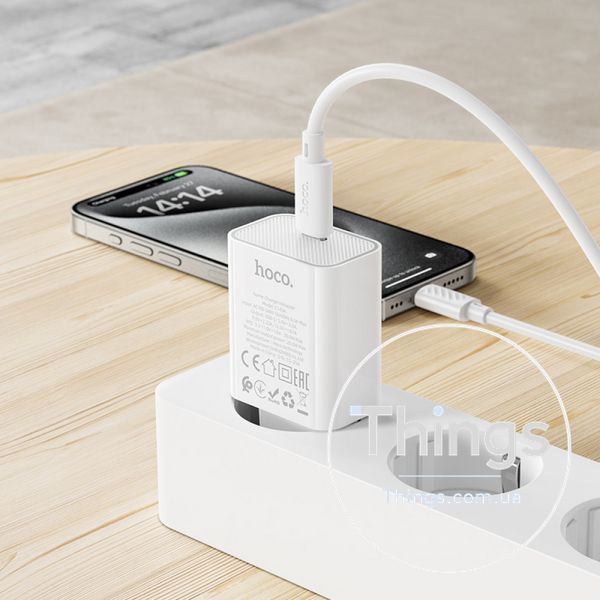 Home Charger | 20W | PD3.0 &mdash; Hoco C143A К2-000081232 фото