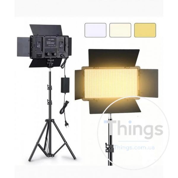 Лампа видеосвет LED U800E RGB 29x17 cm 960 Lights 3200K-6500K Remote К2-000075545 фото