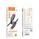 Кабель USB C to Lightning 20W PD (1m) &mdash; Hoco X59 Victory &mdash; Black Ц-000080123 фото 2