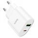 Home Charger 20W PD QC3.0 C to Lightning Cable (1m) Hoco C95A &mdash; White K2-000071895 фото 6