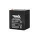 Акумуляторна батарея гелева 12В 4Аг Trinix TGL12V4Ah/20Hr GEL K3-44-00062 фото 1
