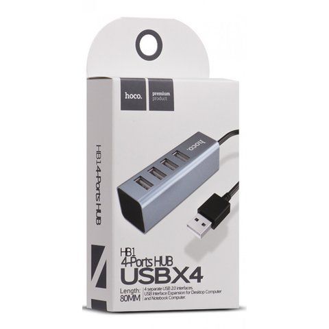 USB HUB Hoco HB1 Line Machine ; USB To 4 USB &mdash; Tarnish К2-000056723 фото