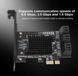 Плата розширення 6 SATA 3,0 7-контактний роз'єм для PCI Express 4X PCI-E X4 Контролер Riser мапа ASM1166 6 Гбіт/с K1-000296 фото 3
