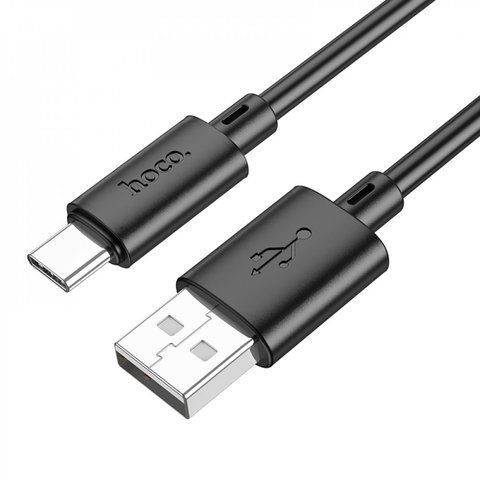 Кабель USB C 2.4A (1m) Hoco X88 &mdash; Black K2-000080593 фото