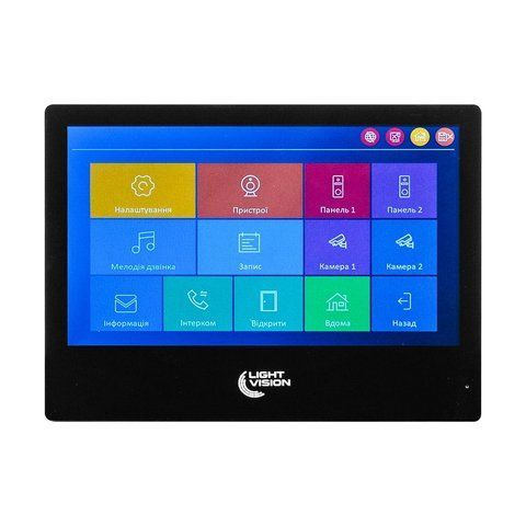 Відеодомофон 10" WiFi Tuya Light Vision SINGAPORE FHD Black K3-82-00233 фото