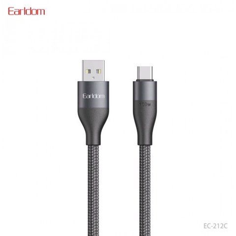 Cable USB C 2.4A (1m) &mdash; Earldom EC-212C K2-000083420 фото