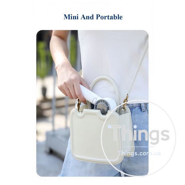 Портативный мини вентилятор L-01 -2000 mAh &mdash; White К2-000081282 фото