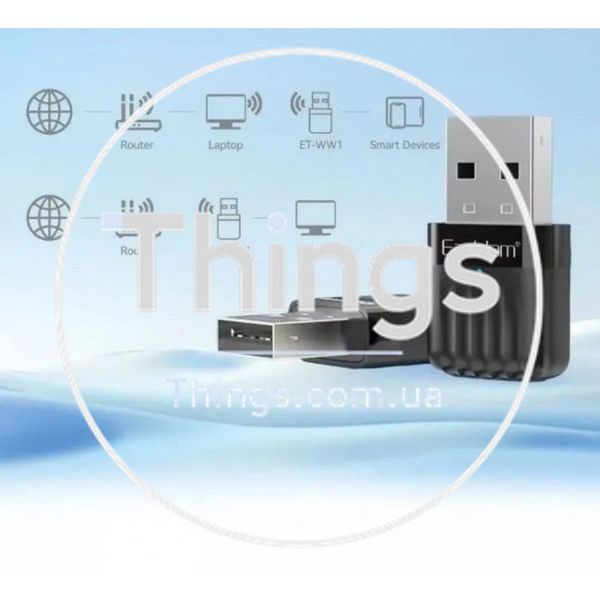 USB WiFi Wireless Adapter &mdash; Earldom ET-WF01 К2-000080981 фото