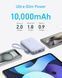 Портативный павербанк Power Bank Anker A1257 10000 mAh 22,5W USB-A USB-C Black со встроенным кабелем USB-C и шнурком K1-000607 фото 5