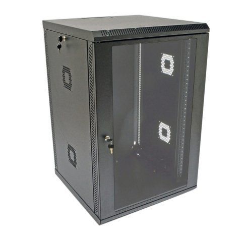 Шкаф 19", 18U, 600х600х907мм (Ш*Г*В), акриловое стекло CM-1136 фото