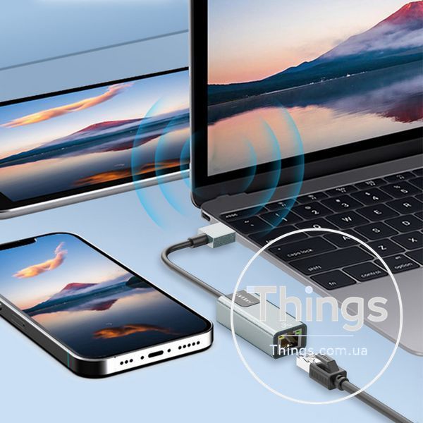USB Ethernet Adapter 100 gigabit &mdash; Earldom ET-NC1 K2-000083558 фото
