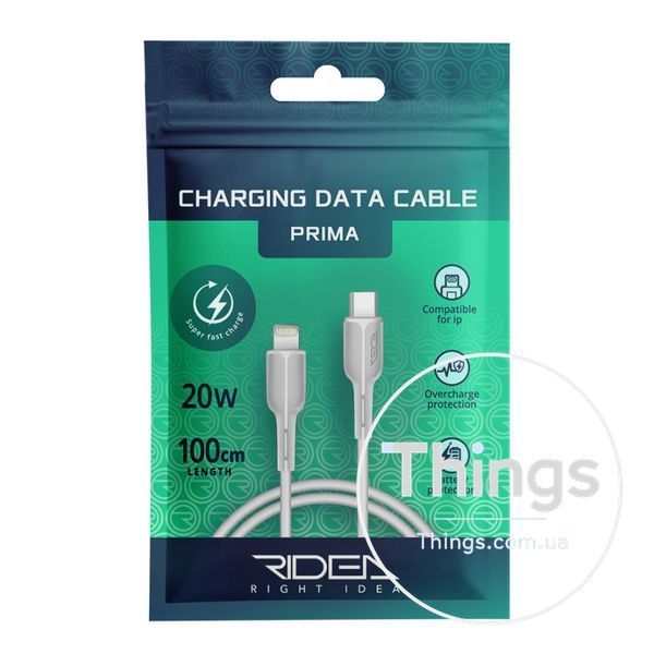 Кабель USB Ridea RC-M231 Prima PD20W Type-C to Lightning Од1-00037055 фото