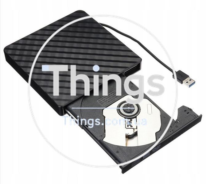 Внешний оптический привод DVD-RW CB31005 ультра-тонкий USB-A портативный K1-000657 фото