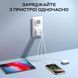 Мережевий зарядний пристрій Choetech PD3046 PD30W GAN USB-A+2xUSB-C White K3-43-00170 фото 3
