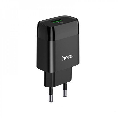 Home Charger | 18W | QC3.0 &mdash; Hoco C72Q &mdash; Black К2-000069748 фото