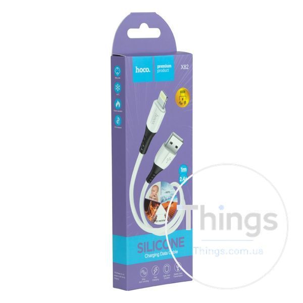 Кабель USB Hoco X82 Lightning Од1-00036944 фото