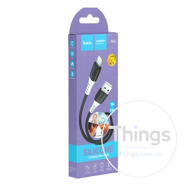 Кабель USB Hoco X82 Lightning Од1-00036944 фото