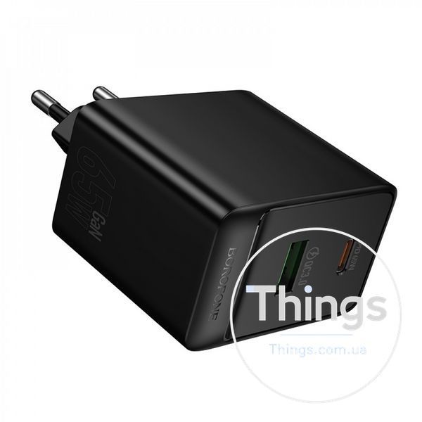 Home Charger 65W 1PD 1U Borofone BAS17A K2-000083235 фото