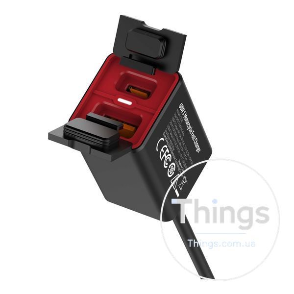 Авто-Мото Інвертор LDNIO C108 1USB/1USB-C 60W+Type-C to Type-C Од1-00046927 фото