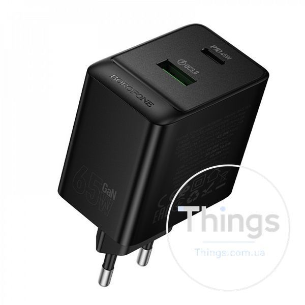 Home Charger 65W 1PD 1U Borofone BAS17A K2-000083235 фото