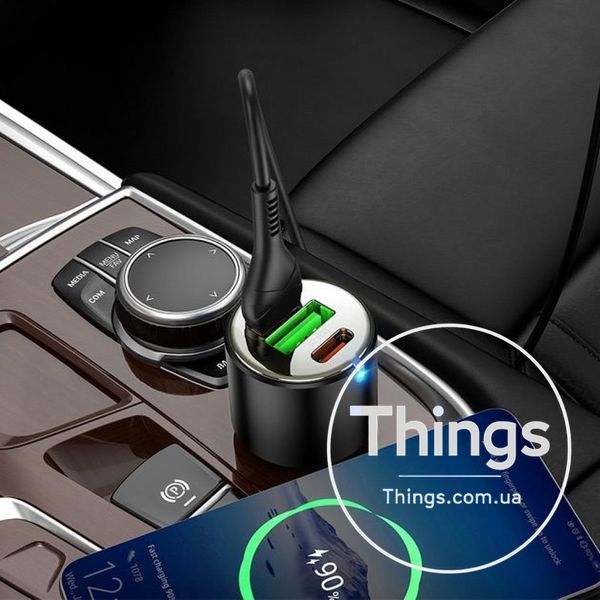 Car Charger Hoco NZ6 PD45W 3-port(2C1A) car charger К2-000080515 фото