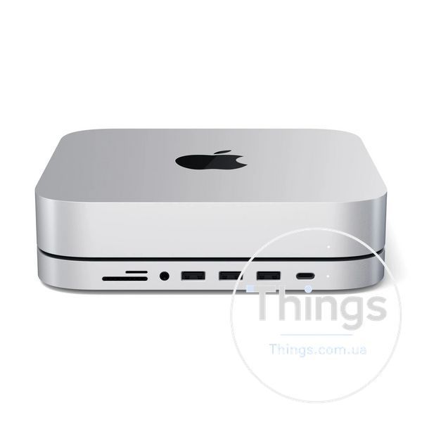 Алюмінієва підставка, Хаб, Док-станція, концентратор для Mac mini M2/M1 Satechi Stand&Hub Док-станція для Mac Studio K1-000542 фото