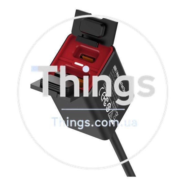 Авто-Мото Інвертор LDNIO C108 1USB/1USB-C 60W+Type-C to Type-C Од1-00046927 фото