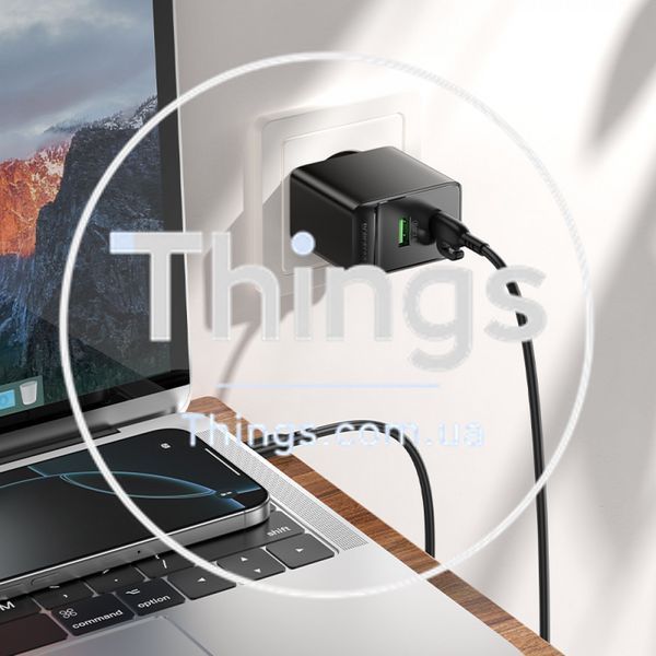 Home Charger 65W 1PD 1U Borofone BAS17A K2-000083235 фото
