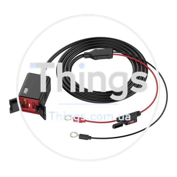 Авто-Мото Інвертор LDNIO C108 1USB/1USB-C 60W+Type-C to Type-C Од1-00046927 фото