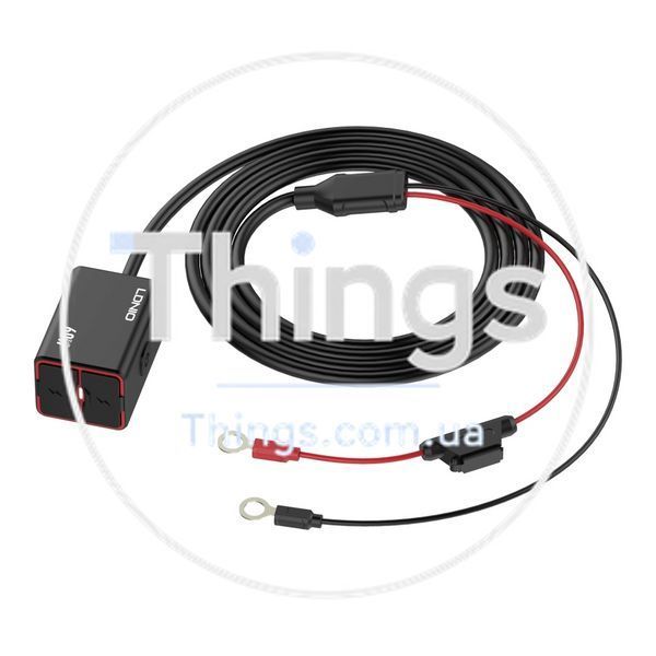 Авто-Мото Інвертор LDNIO C108 1USB/1USB-C 60W+Type-C to Type-C Од1-00046927 фото