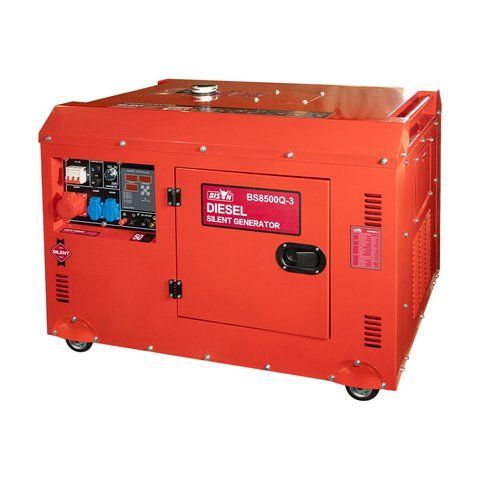 Генератор дизельний трифазний 6 кВт Bison BS8500Q-3 K3-41-00413 фото