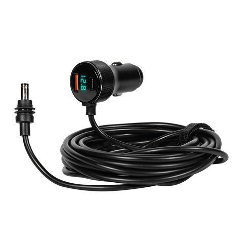 Кабель живлення для Starlink Mini E-NET автомобільний прикурювач/DC з USB Type-C та LED 5м K3-73-00658 фото