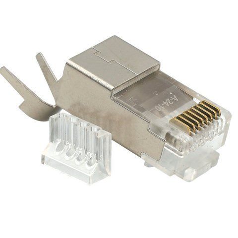 Коннектор RJ45 STP кат. 6A/8, 50&mu;, 1.45мм, со вставкой CM-9938 фото
