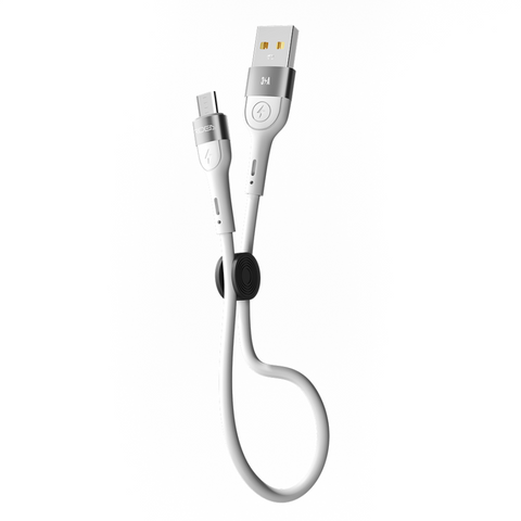 Кабель USB Ridea RC-XS51 X-Silicone MicroUSB 3A 0.25m Од1-00041750 фото