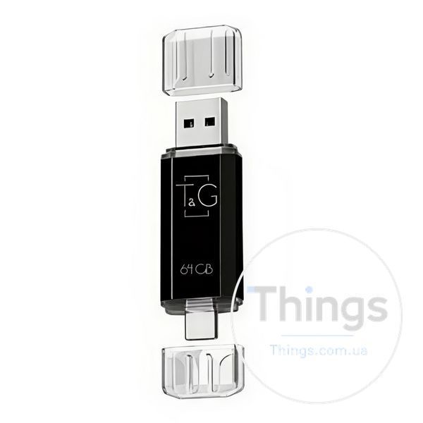 USB Flash Drive 3.0 T&G 64gb USB/Type C 009 Од1-00045924 фото