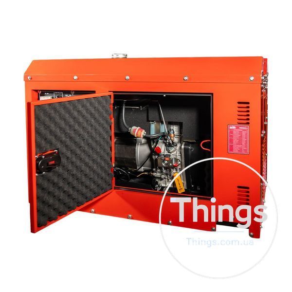 Генератор дизельний трифазний 6 кВт Bison BS8500Q-3 K3-41-00413 фото