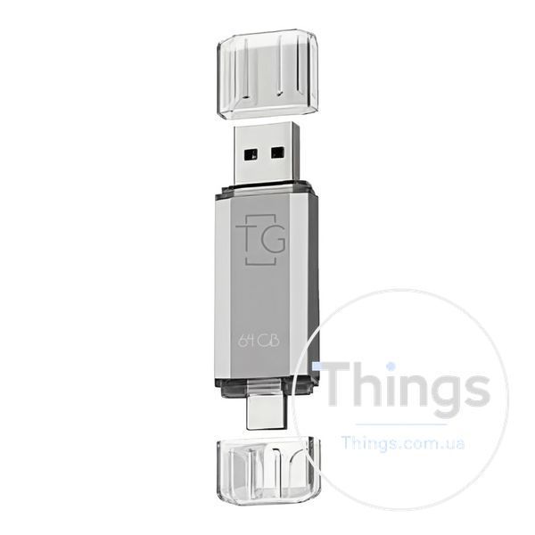 USB Flash Drive 3.0 T&G 64gb USB/Type C 009 Од1-00045924 фото