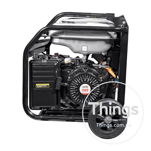 Генератор бензиновий трифазний 6 кВт Bison BS8500-3 K3-41-00408 фото