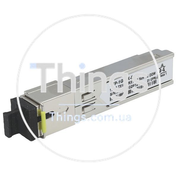 Модуль SFP 1000BASE-BX 1SM WDM SC 3KM TX1550/RX1310nm DDM CM-10130 фото