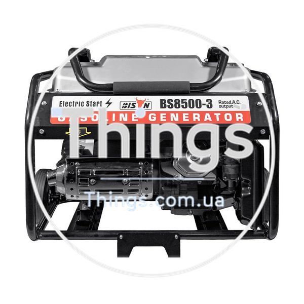 Генератор бензиновий трифазний 6 кВт Bison BS8500-3 K3-41-00408 фото
