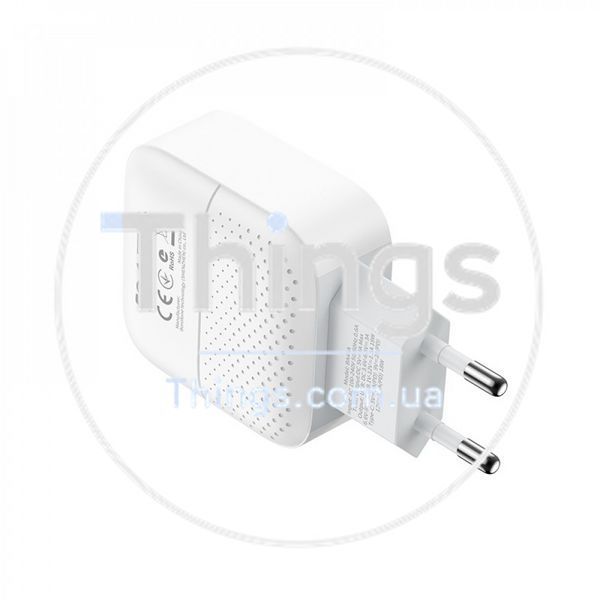 Home Charger 20W PD QC3.0 Borofone BA46A &mdash; White К2-000072724 фото