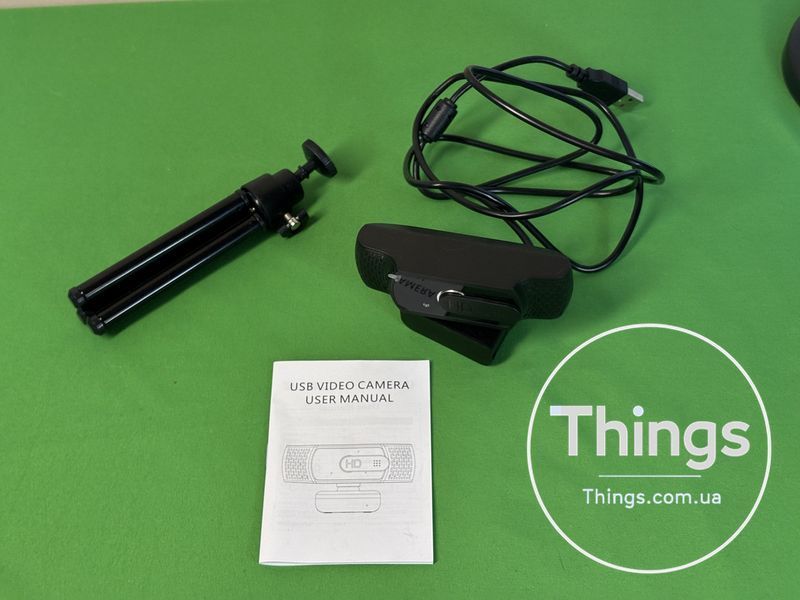 USB-карта Neefeaer W6 з 1080p HD якістю і вбудованим мікрофоном + штатив K1-000235 фото