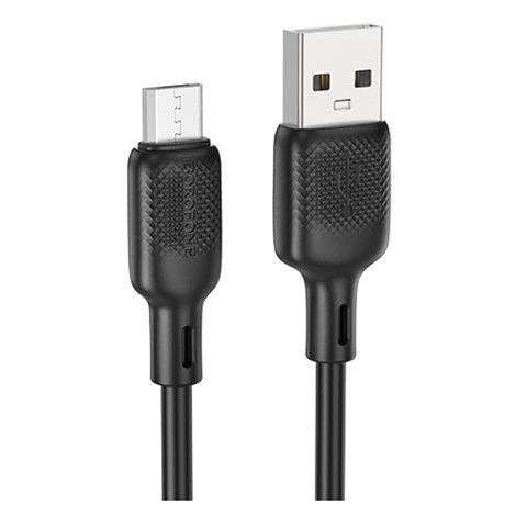 Кабель USB Borofone BX113 Silicone Micro 2.4A 3m Од1-00044979 фото