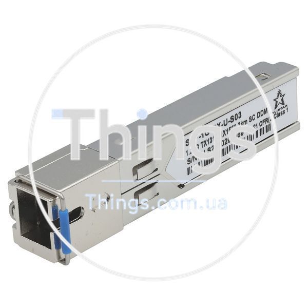 Модуль SFP 1000BASE-BX 1SM WDM SC 3KM TX1310/RX1550nm DDM CM-10129 фото